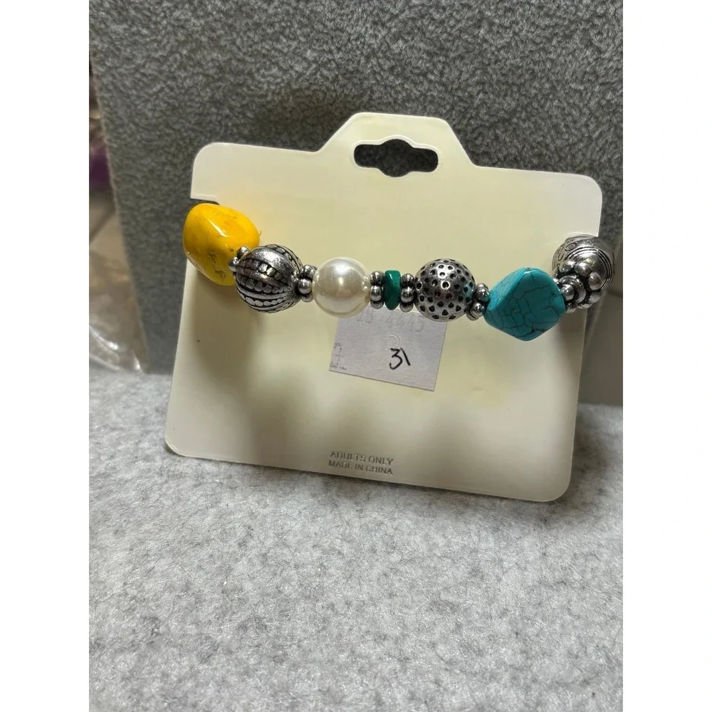 #31. Native American Stretch Bracelet